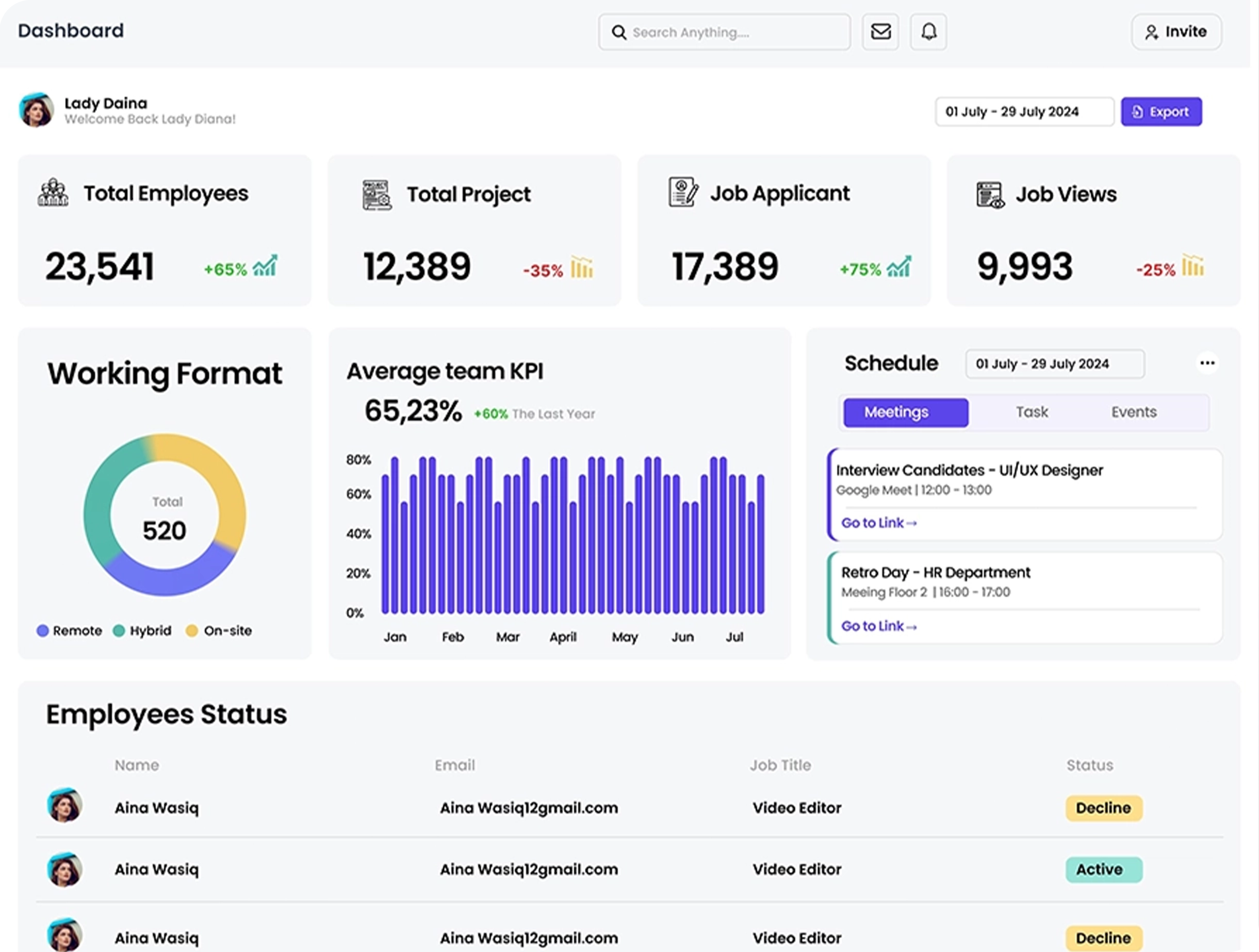 Booking & Resource Scheduling